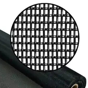280g/m2 PET Mesh 스크린 0.35mm 와이어 직경 가벼운 스크린 롤 100m 길이