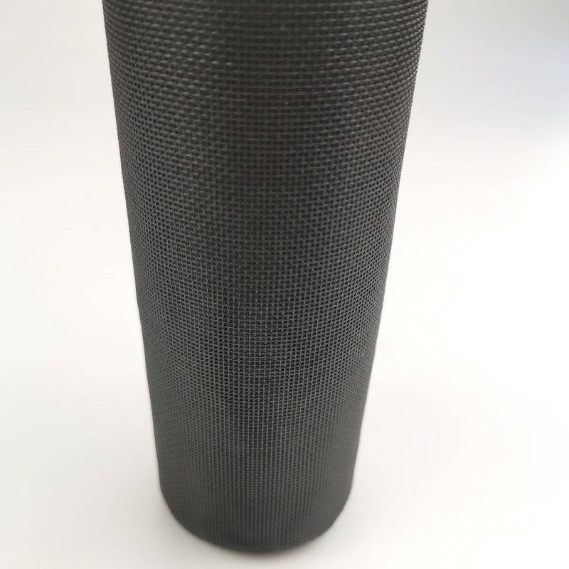 가벼운 블랙 PET Mesh 스크린 롤 280g/m2 다양한 애플리케이션에 대한 쉬운 설치