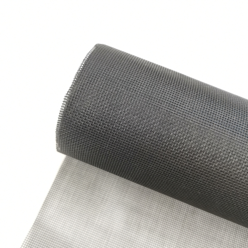 가벼운 내구성 PET Mesh 스크린 쉽게 설치 280g/m2 360g/m2 검은 회색 15x11 Mesh Count