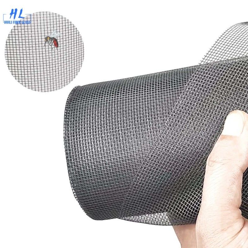 국제 표준 인증 일반 직조 유리 섬유 모기장, 창문 및 문 스크린에 적합, 찢어짐 방지