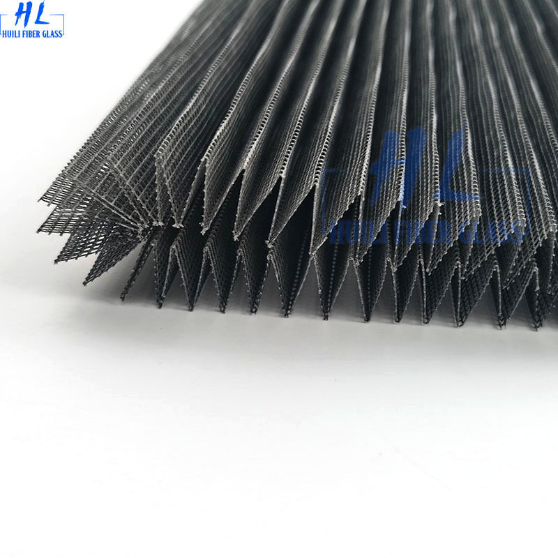 공장 맞춤형 겹쳐진 곤충 스크린 너비 2.0m 가볍고 강한 망 다양한 건축 응용 프로그램에 적합