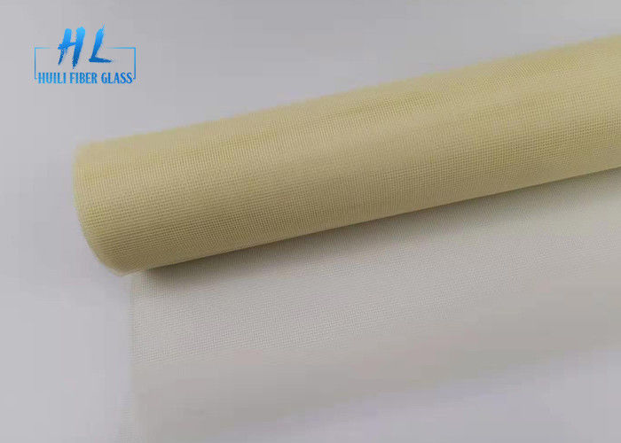 18*16 메시 검정 문을 위한 회색 노란 섬유유리 모기장 메시