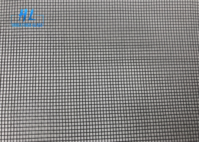 48ft*100ft PVC는 105g 섬유유리 모기 메시 검정 색깔 18*16를 입혔습니다