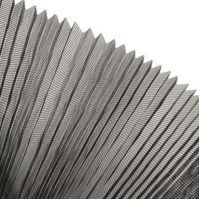 18 × 16  Mesh Pleated 곤충 스크린 오래 지속 불에 저항