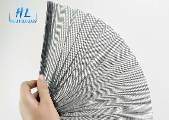 비행거리 스크린이 폴리에스테 Plisse 철회 가능한 스크린에 의하여, 80g/M2 무게 주름을 잡았습니다