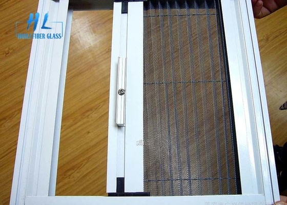 Huili Plisse 곤충 스크린 설치하게 쉬운 자동적인 청소 공간 절약
